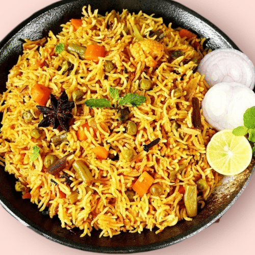 Sabzi Ki Biryani (vegan)
