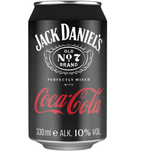 Jack Daniels & Coca Cola 10,0 vol