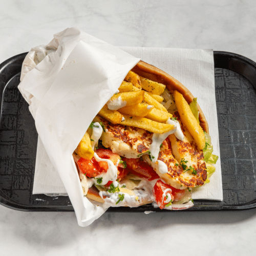 Pita Halloumi