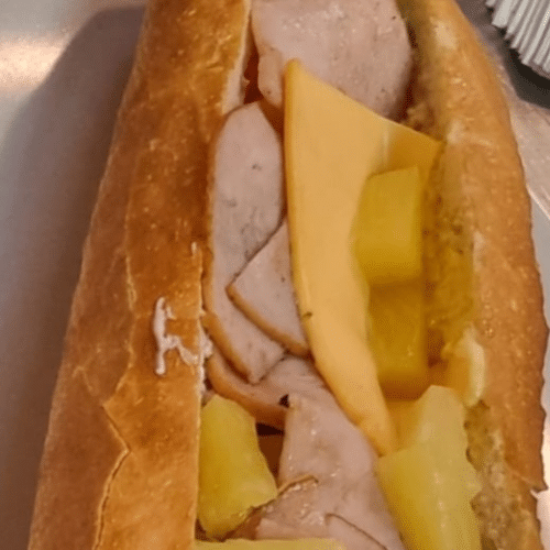 Hawai Baguette Menü