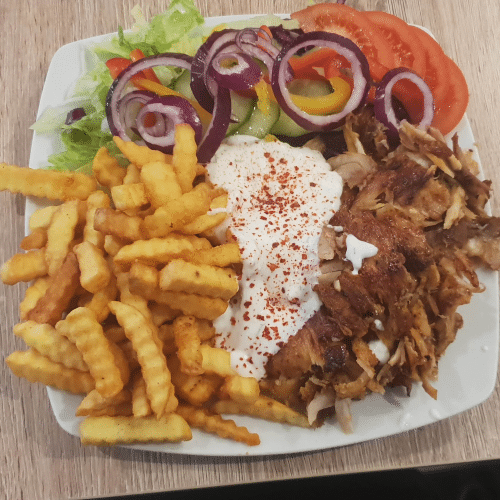 Kebap teller Menü