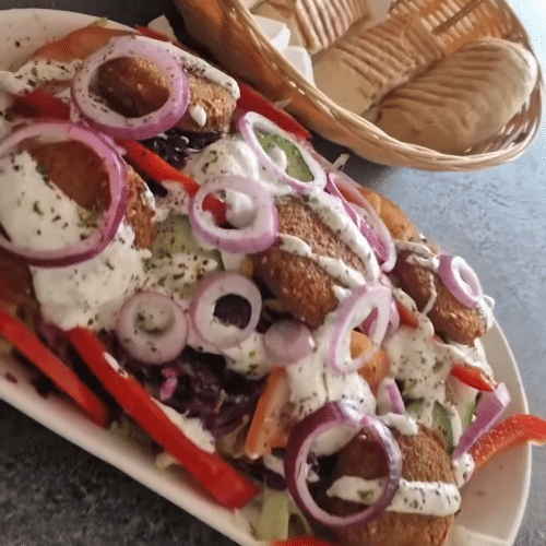 Salat Falafel