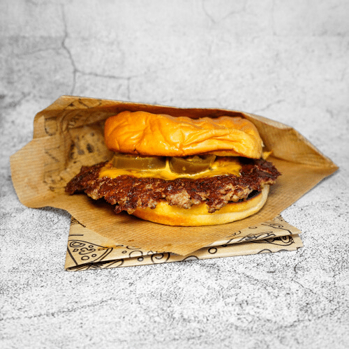 Chili Cheese Smashed (scharf) - Menü