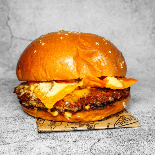 Tweedy's Spicy Burger (scharf) - Menü
