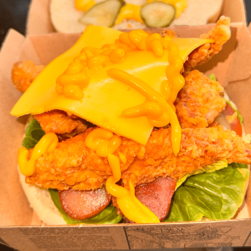 Crispy Burger - Menü
