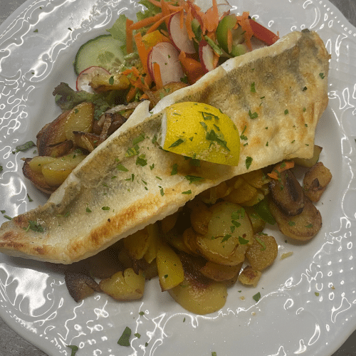 Gebratenes Zanderfilet