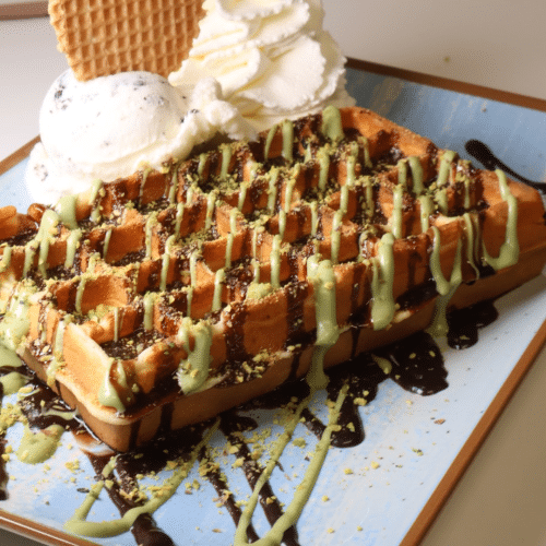 Pistazien Waffel