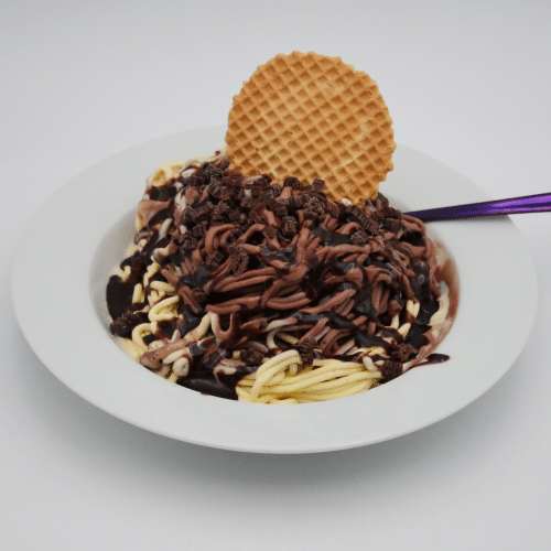 Spaghettieis - Schoko