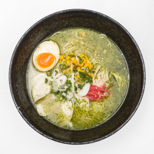 Basil Chicken Ramen
