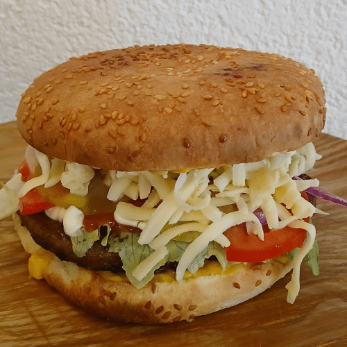 Burger mit Käse