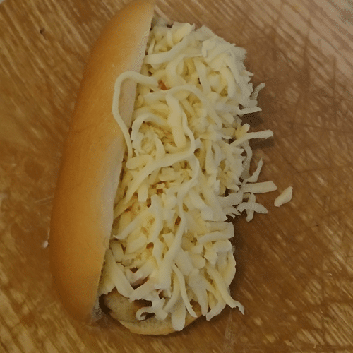 Hot Dog mit Käse