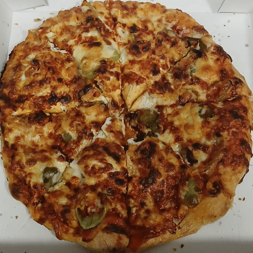 Pizza Scharf