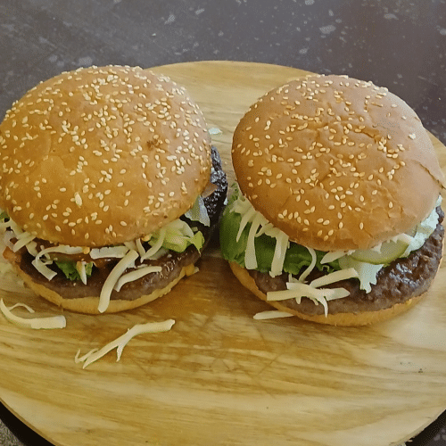 Sparmenü 2x XXL Burger mit Käse