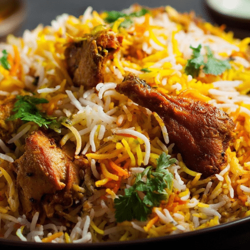 Hähnchen Biryani