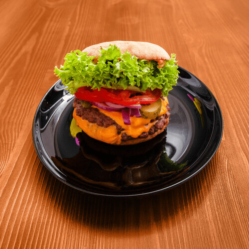 Doppel-Cheeseburger