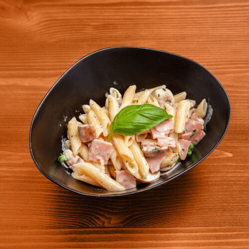 Pasta Schinken-Sahne