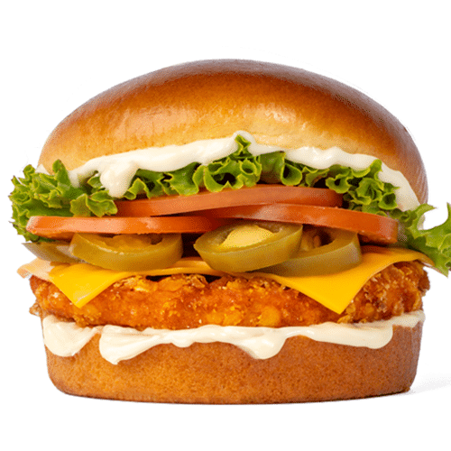 Hot Crispy Chickenburger