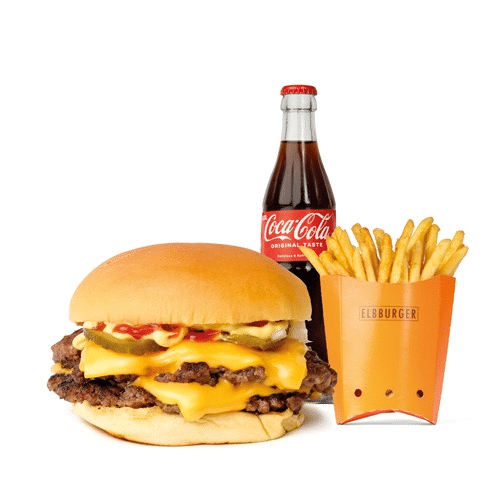 Double Smash Burger Menü