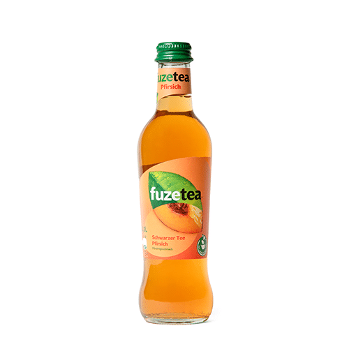 Fuze Tea Schwarzer Tee Pfirsich 0,3l (EINWEG)
