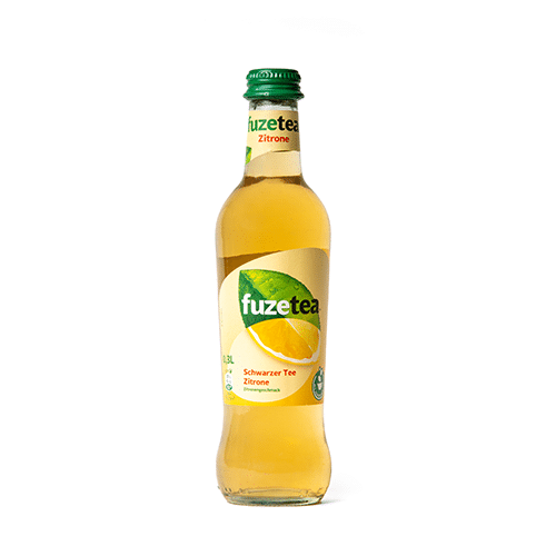 Fuze Tea Schwarzer Tee Zitrone 0,3l (EINWEG)