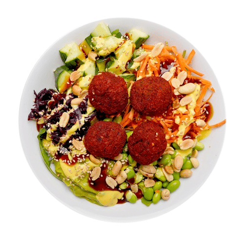 Rote Beete Falafel Bowl