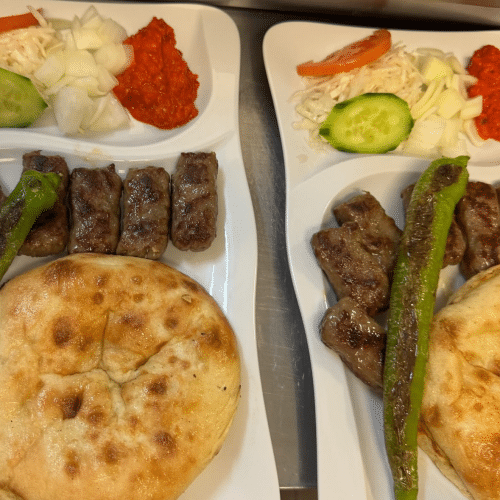 Gegrillte Paprika Stück