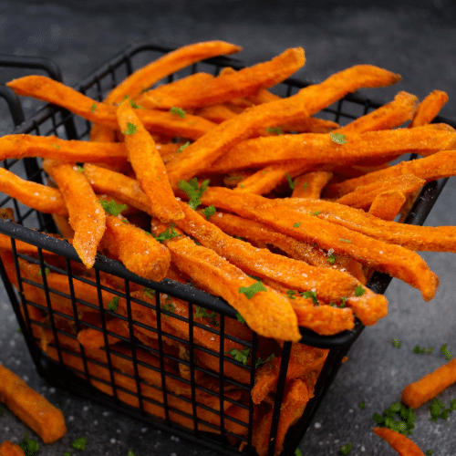 Süßkartoffel Pommes