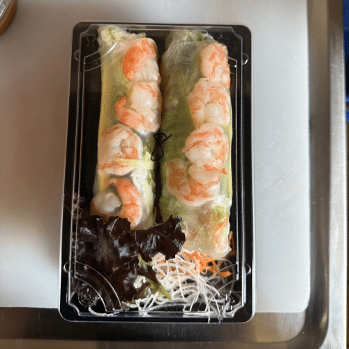 Goi cuon / Sommerrollen - mit Garnelen (Scampi)