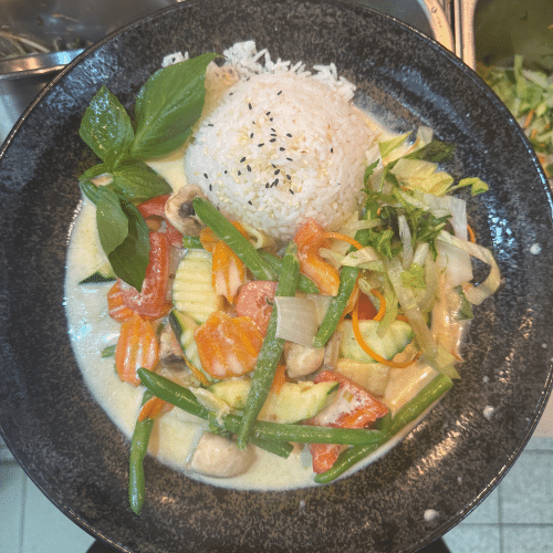 Grüner Curry - mit verschiedenem Gemüse