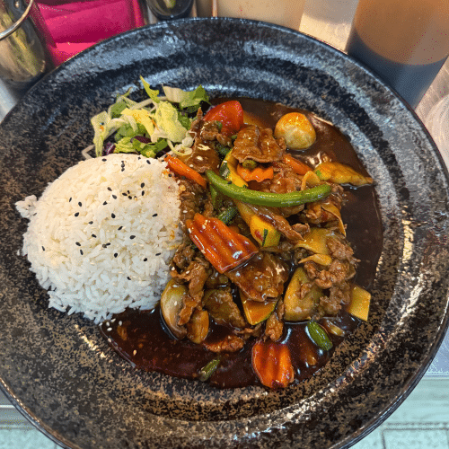 Kung Po Art - mit Rindfleisch