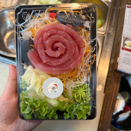 Sashimi Thunfisch
