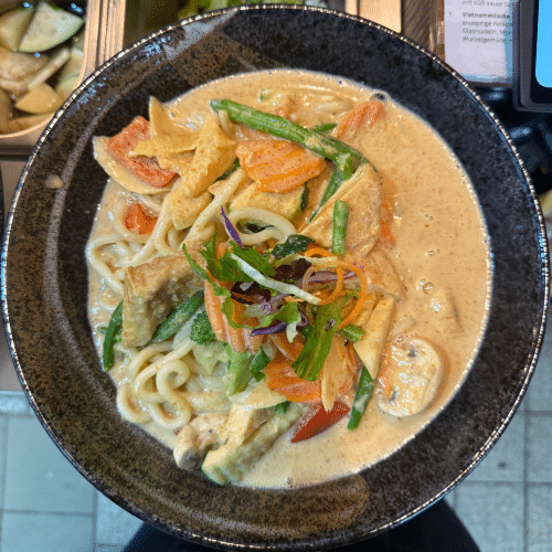 Spicy Udon Yaki - mit Tofu