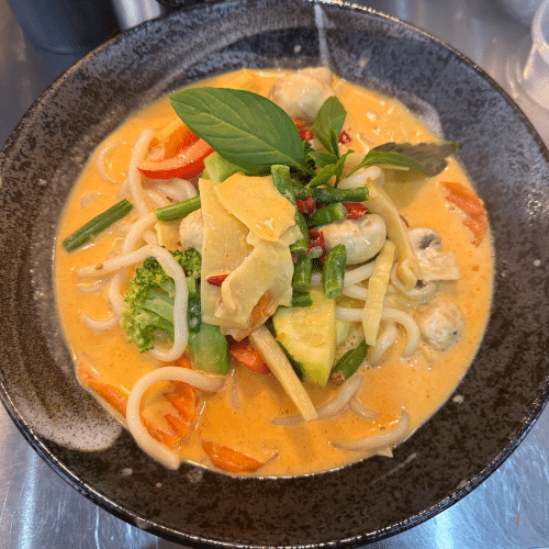 Spicy Udon Yaki - mit verschiedenem Gemüse