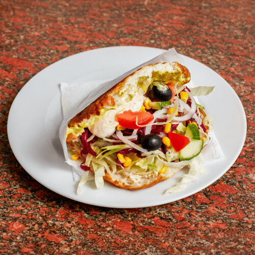 Vegetarische-Tasche
