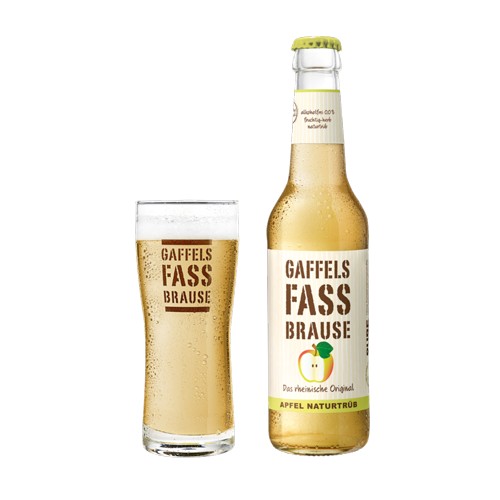 Fassbrause Apfel Gaffel 0.33l (MEHRWEG)