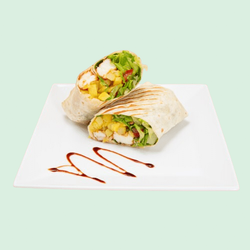 Koriander Halloumi Wrap