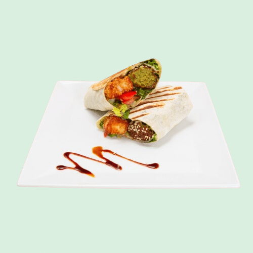 Kombi Wrap - Falafel Halloumi