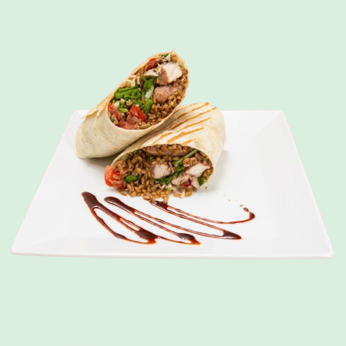 Grün Hähnchen Wrap