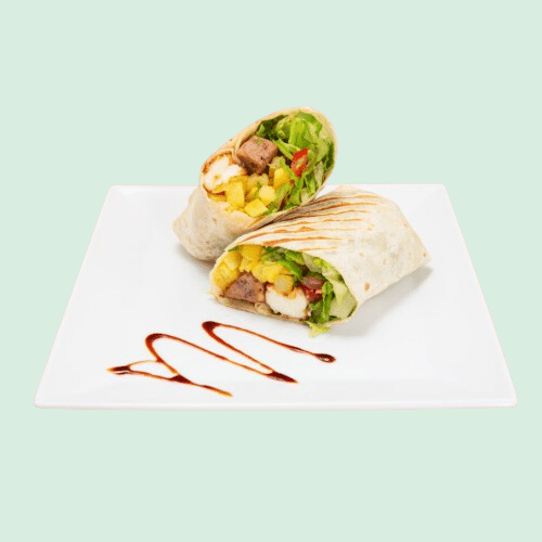 Kombi Wrap - Koriander Hähnchen Halloumi