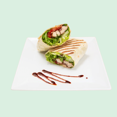 Rucola Hähnchen Wrap