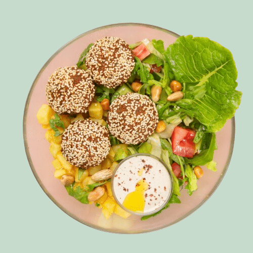 Koriander Falafel Bowl