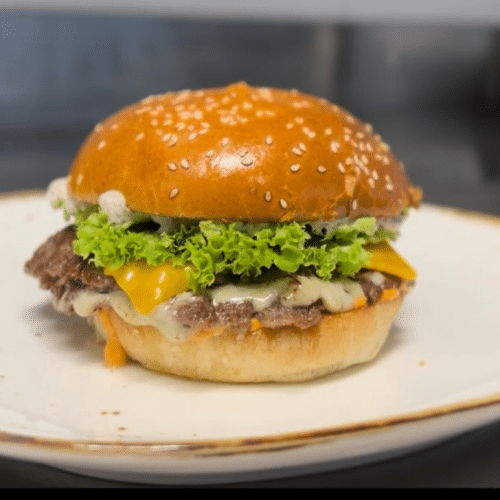 Französischer Trüffel-Smashburger