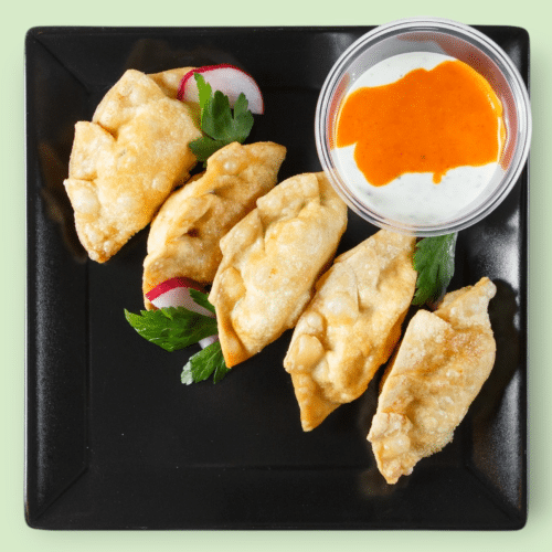 Hähnchen Teigtaschen (5 Stück)