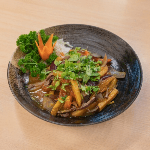 Lomo Saltado (scharf)