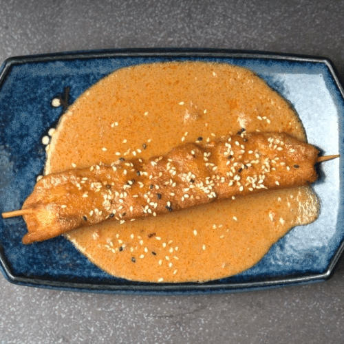 Hühnerfleisch Sate Spieß