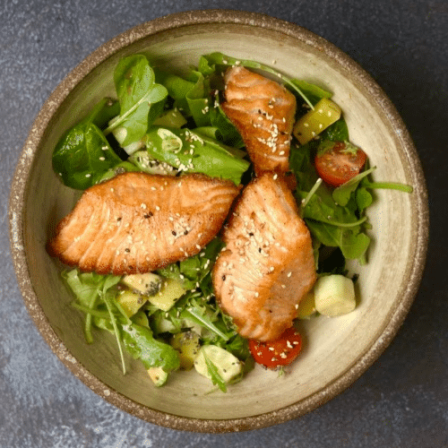 Lachs Salat