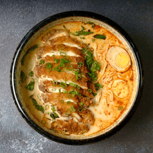 Spicy Ramen Nudelsuppe (scharf)