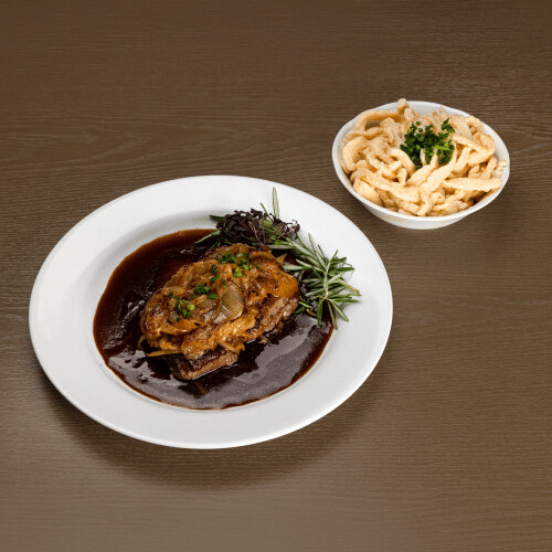 Zwiebelrostbraten