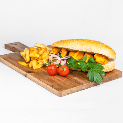 Sikh Kabab Sandwich