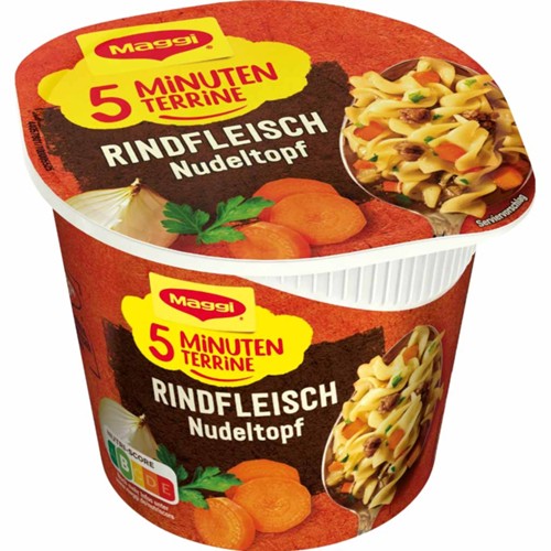 Maggi 5 Minuten Terrine Rindfleisch Nudeltopf 42g